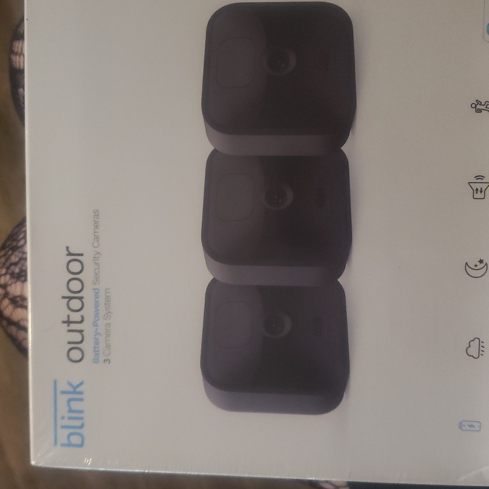 Blink Outdoor Black Security 3 Camera System